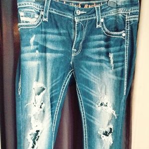 Rock Revival distressed bootcut 30